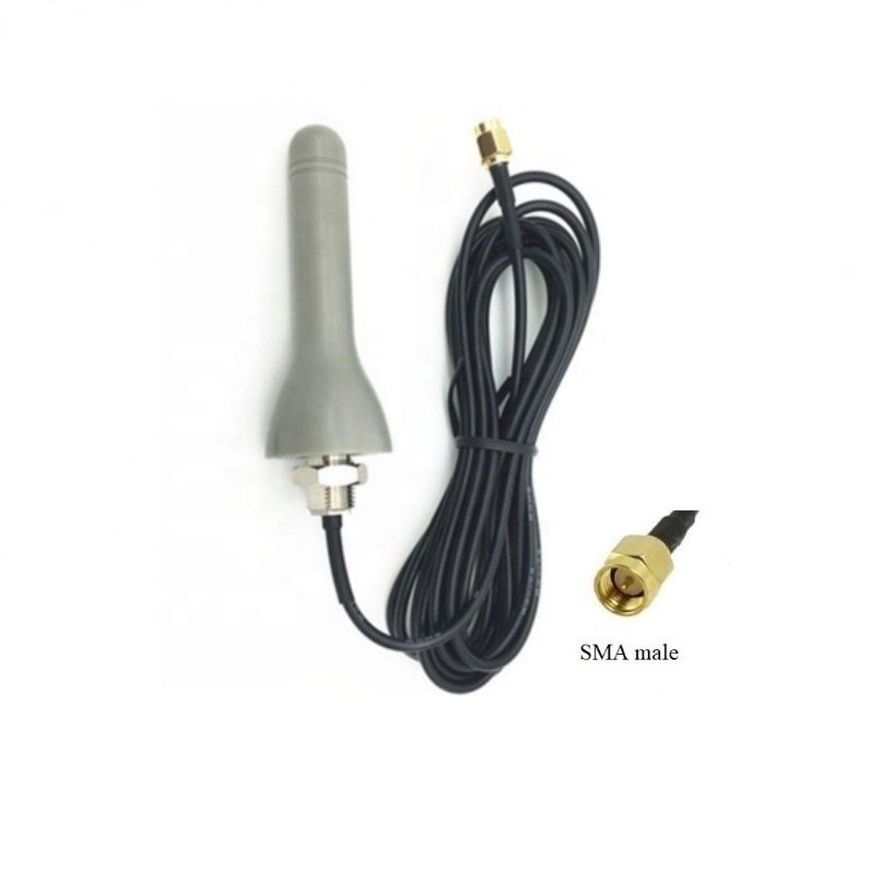small size roof screw mount gsm 3g antenna Quad Band gprs outdoor car rubber antenna
